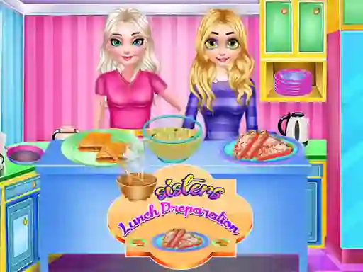 Spēle Sisters Lunch Preparation online