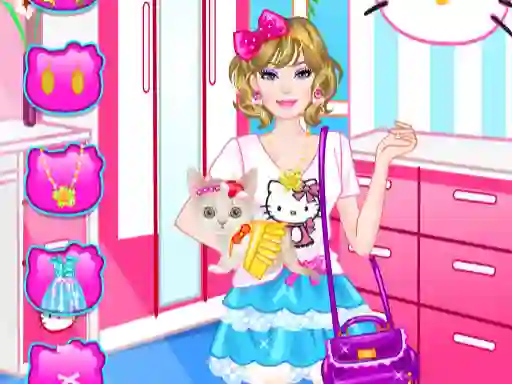 Spēle Barbie With Kitty online