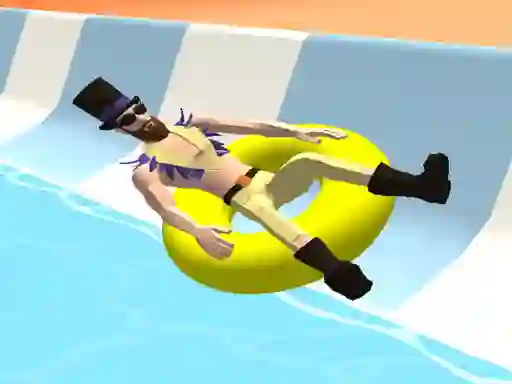 Spēle Aquapark.io Water Slide Park online