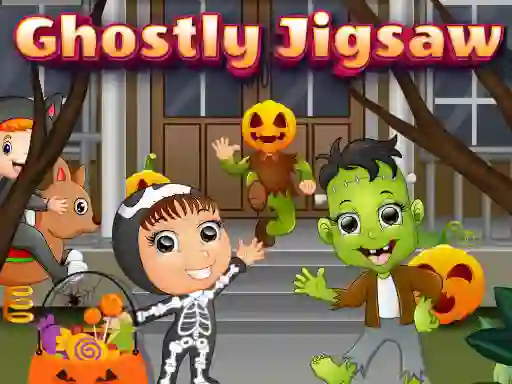 Spēle Ghostly Jigsaw online