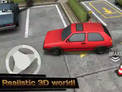 Spēle Backyard car Parking online