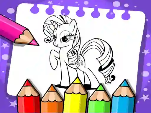 Spēle My Little Pony Coloring Book online