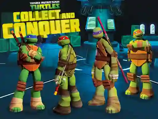 Spēle Teenage Mutant Ninja Turtles: Collect and Conquer online