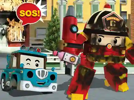 Spēle Robot Car Emergency Rescue 2 online