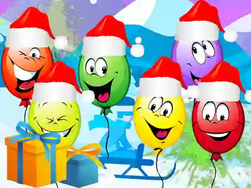 Spēle Christmas Balloons Bursting online