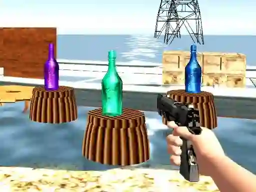 Spēle Bottle Shooter games online