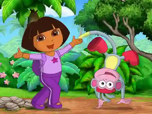 Spēle Find 7 Differences Dora online