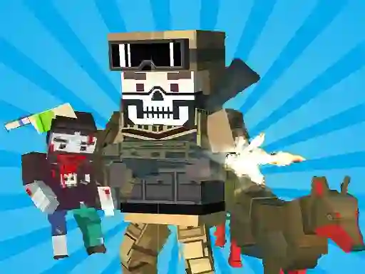 Spēle Crazy Pixel Apocalypse 9 online