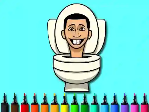 Spēle Color Skibidi Toilet online