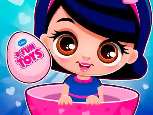 Spēle Cute Dolls Open Eggs online
