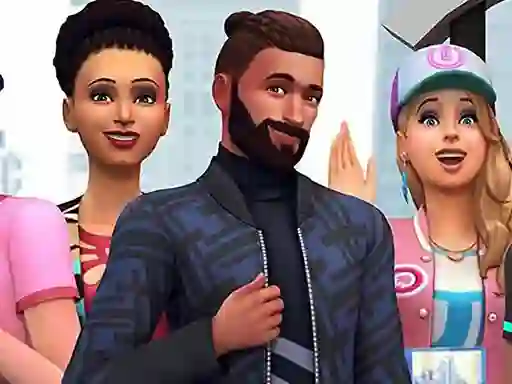 Spēle Sims Jigsaw Puzzle Collection online