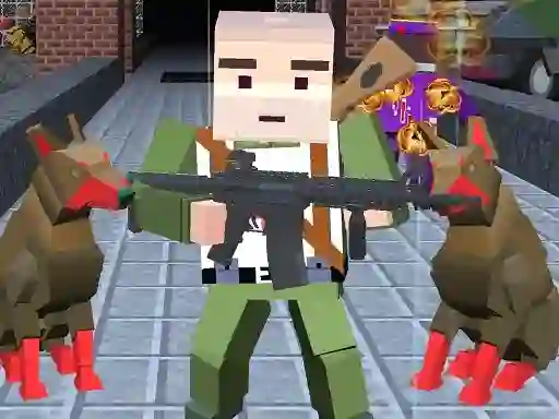 Spēle Pixel Apocalypse Survival Online online