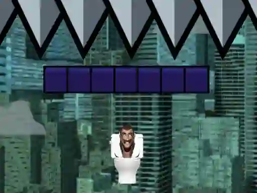 Spēle Skibidi Toilet City Jumper online