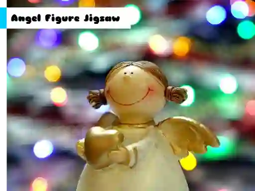 Spēle Angel Figure Jigsaw online