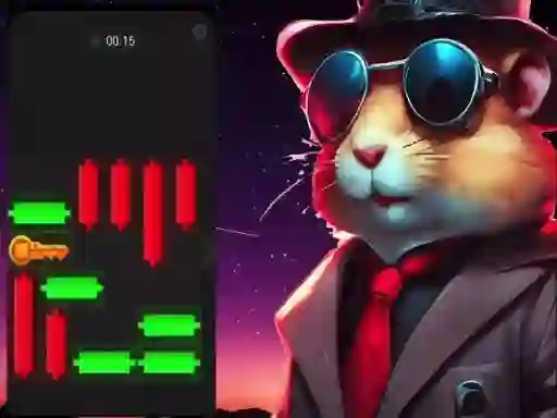 Spēle Hamster Puzzle Keys online