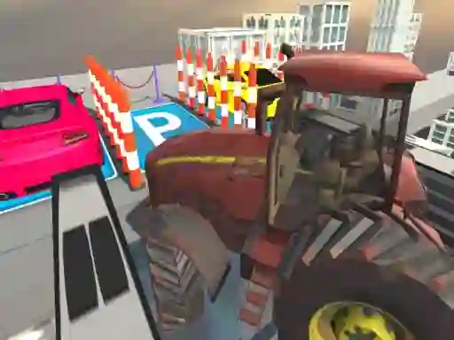 Spēle SkyTractor Parking online