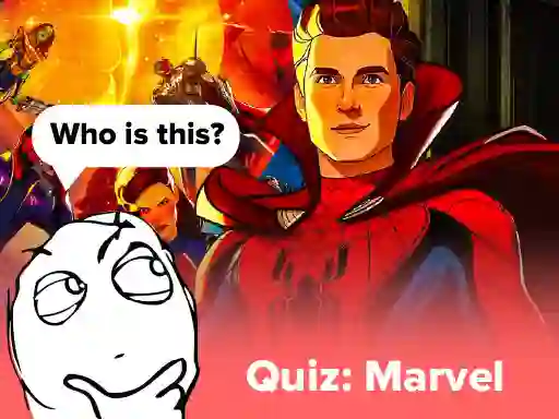 Spēle Quiz: marvel online