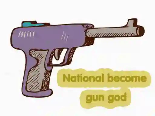 Spēle National become gun god online