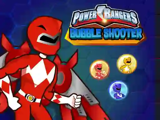 Spēle Power Rangers Bubble Shoot online