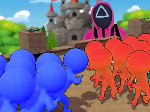 Spēle Squid Game Crowd Pusher online