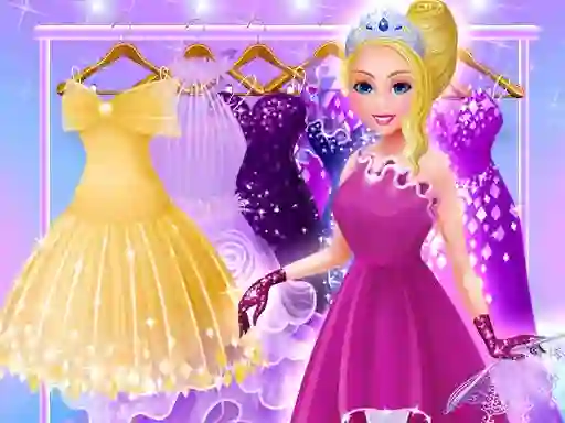Spēle Cinderella Dress Up Girls online