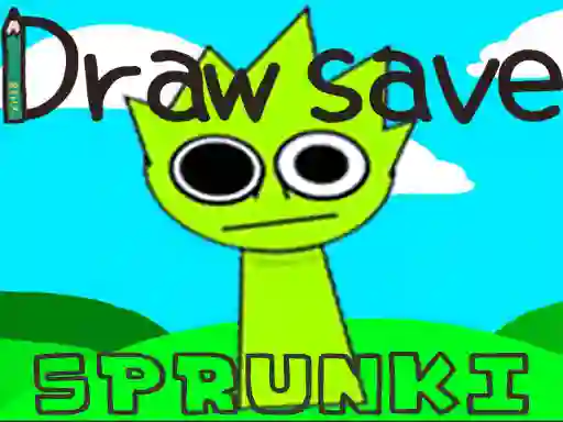 Spēle Sprunki Draw Save Incredibox online