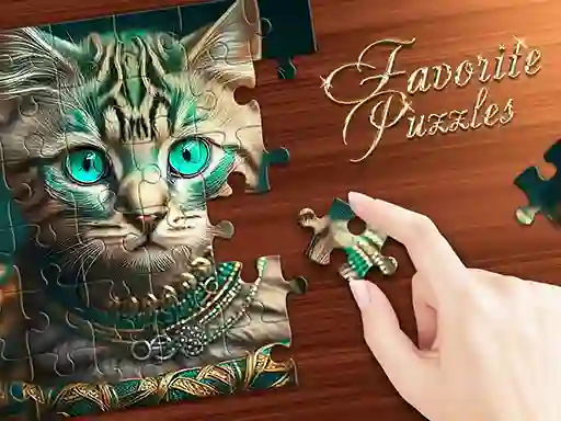 Spēle Favorite Puzzles: jigsaw game online