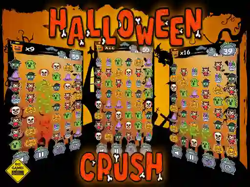 Spēle Halloween Crush online