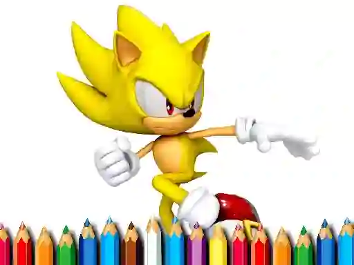 Spēle Sonic Coloring Book online