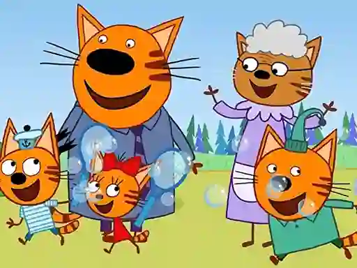 Spēle Cat Family Educational Games online
