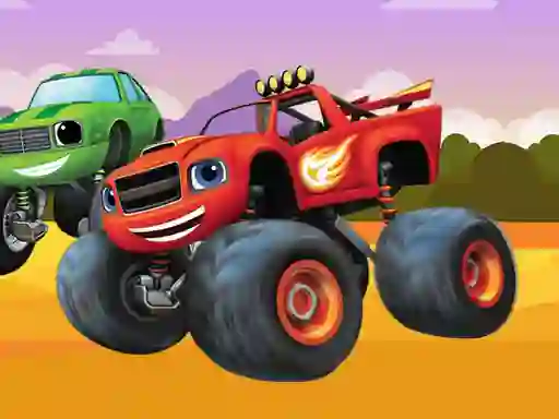 Spēle Blaze Monster Machines Hidden Keys online