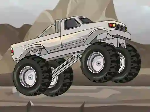 Spēle Monster Truck Wheels online