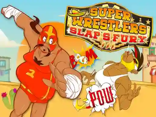 Spēle Super Wrestlers : Slaps Fury online