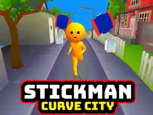 Spēle Stickman Curve City online