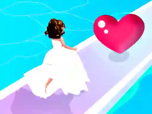Spēle Bridal Race 3D online