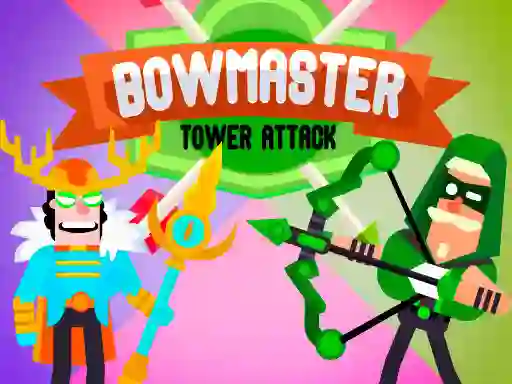 Spēle BowMaster Tower Attack online