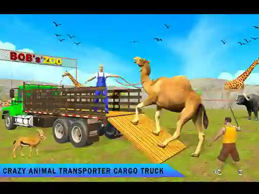 Spēle Zoo Animal Transport Game online