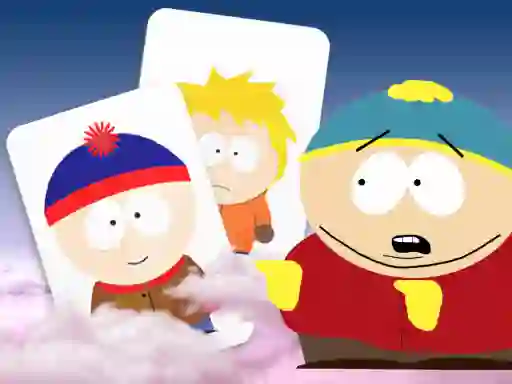 Spēle South Park memory card match online