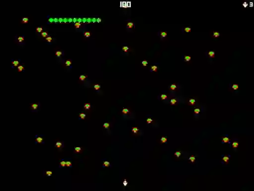Spēle Centipede Attack 2D online