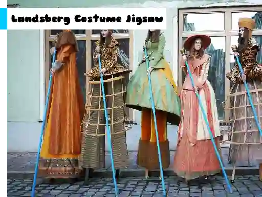 Spēle Landsberg Costume Jigsaw online