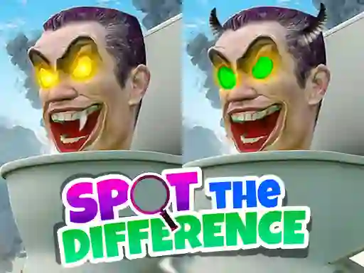Spēle Skibidi Toilet Spot the Difference online