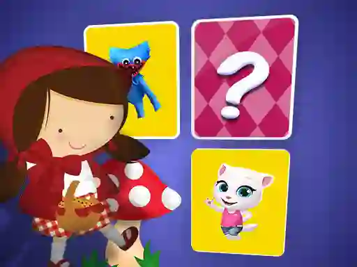 Spēle Little Red Riding Hood Memory Card Match online
