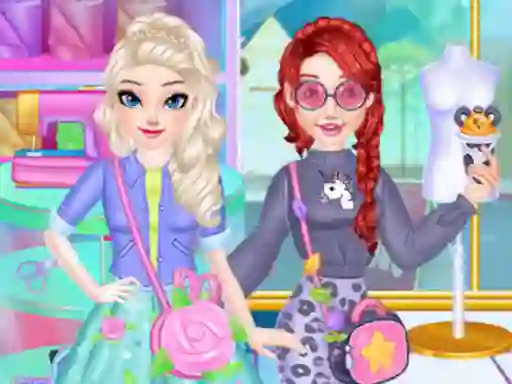 Spēle Fashion Princess Sewing Clothes online