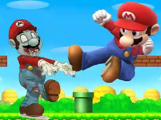 Spēle Super Mario vs Zombies online