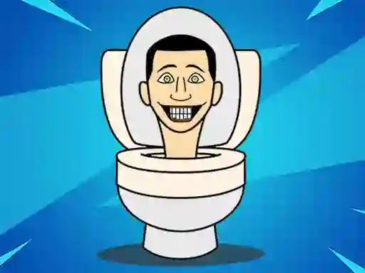 Spēle Skibidi Toilet Coloring Book online
