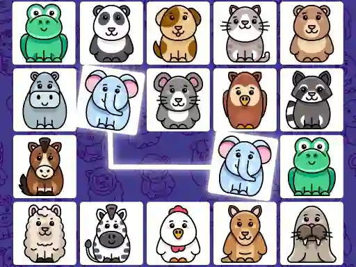 Spēle Kris Mahjong Animals online