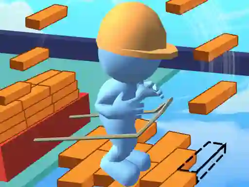 Spēle Brick Rush 3D online