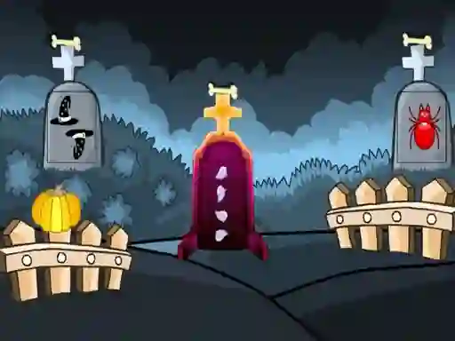 Spēle Halloween Scary Cemetery Escape online