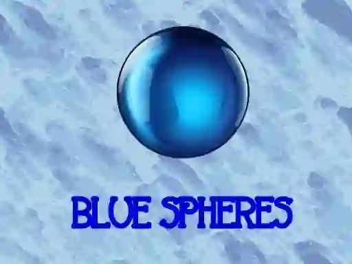 Spēle Blue spheres online