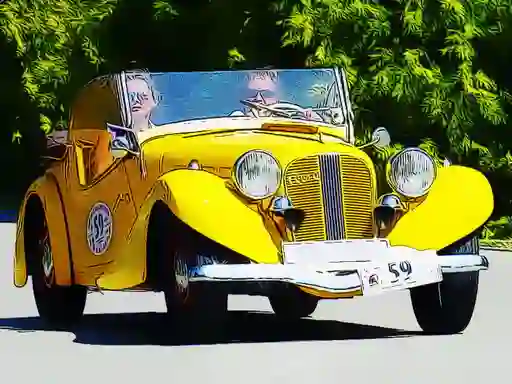 Spēle Old Cars Puzzle online